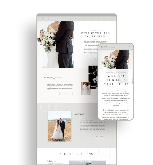 Wedding Pricing Guide Template