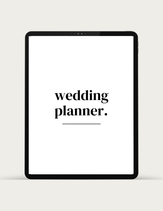 Wedding Planner (Digital)